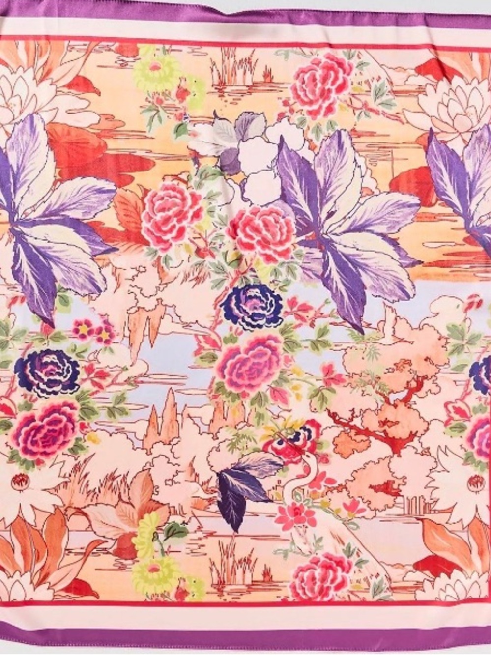 Anthropologie Fall Fruits Scarf-NWOT